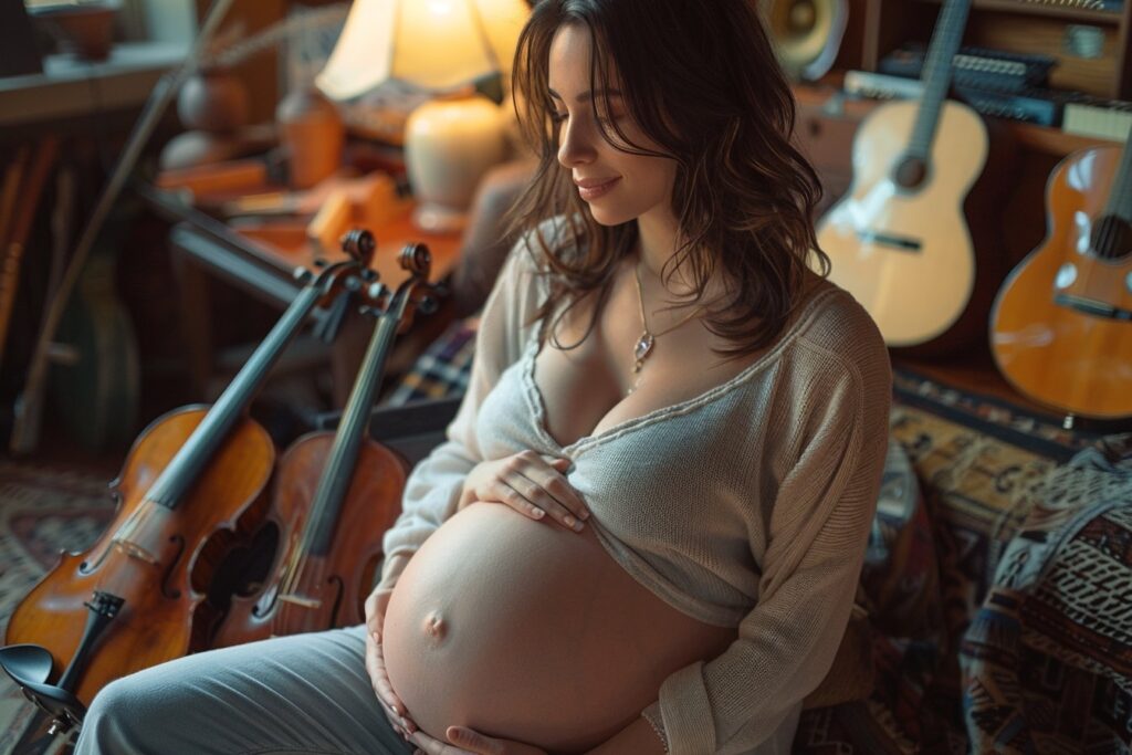 La magie des instruments de musique en période de grossesse