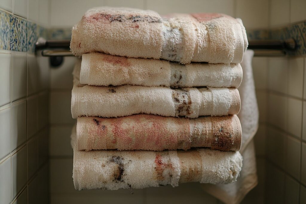 Les serviettes de bain, un vrai nid à bactéries