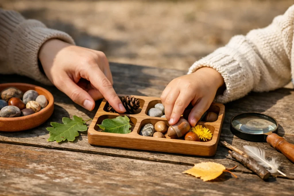 Montessori à la maison : ce qui tient sans acheter de matériel